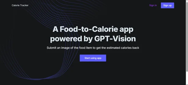Calorie Tracker AI