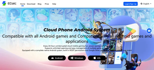 Cloudecalc homepage