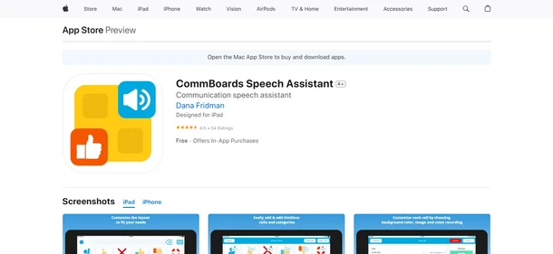 ommboards Speech Assistant.home