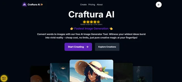 Craftura Art homepage