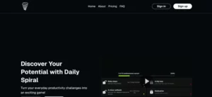 Daily Spiral homepage