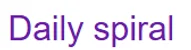 Daily Spiral logo