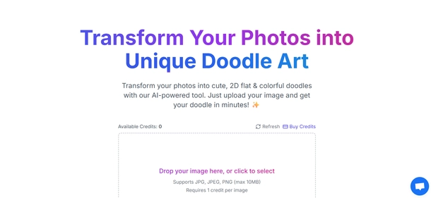 Doodlify homepage