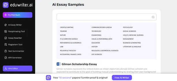 EduWriter AI.home