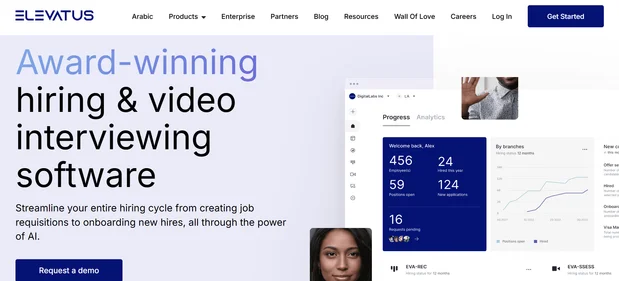 Elevatus homepage