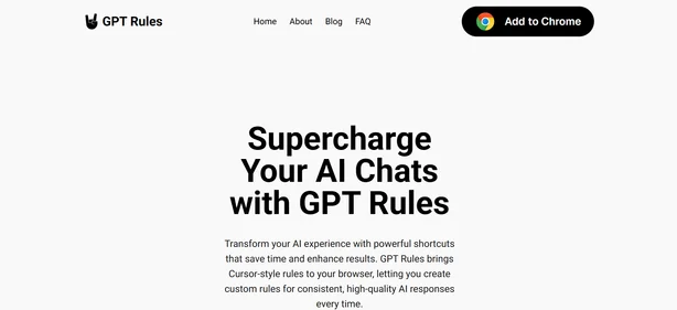 GPT Rules homepage