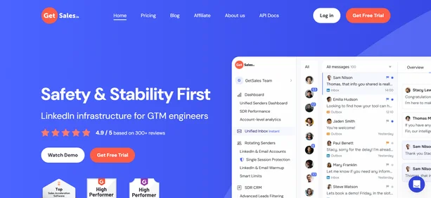 GetSales.io.home