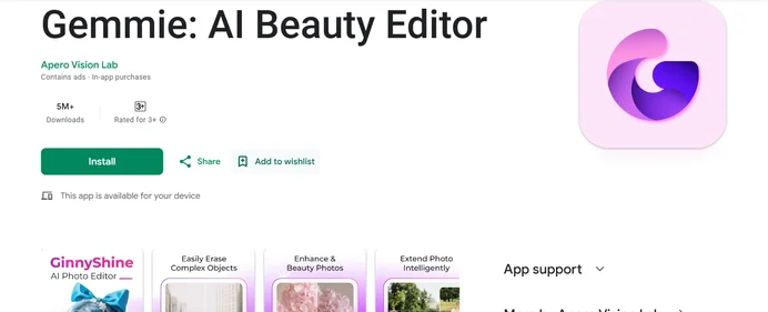 Glorci AI Art Generator homepage