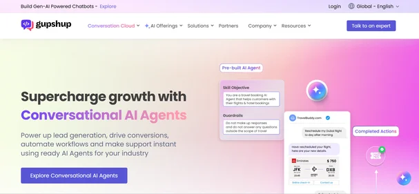 Gupshup.io.home