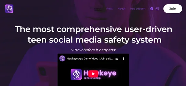 Hawkeye homepage