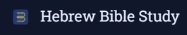 Hebrew Bible App logo