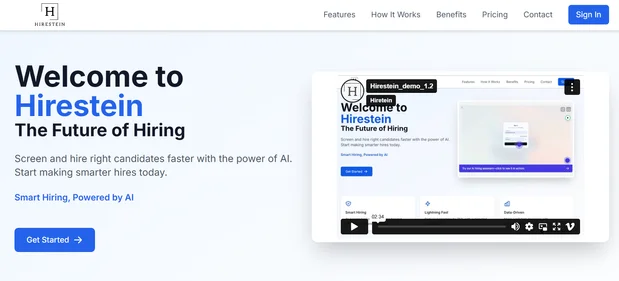 Hirestein homepage
