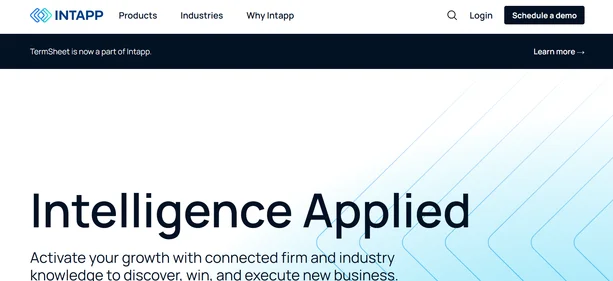Int App homepage