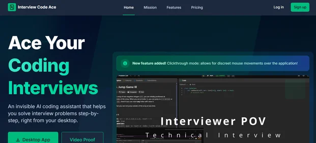 Interview Code Ace.home