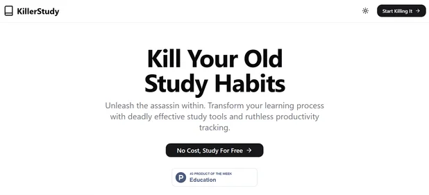 KillerStudy homepage