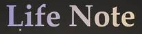 LifeNote logo
