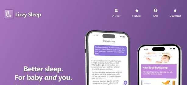 Lizzy Sleep homepage