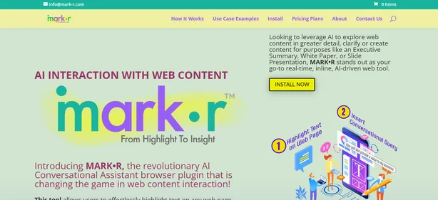 Mark R homepage