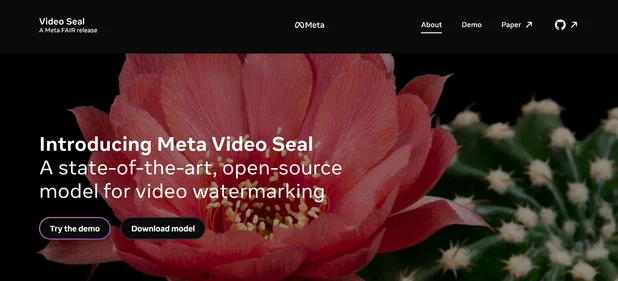 Meta Video Seal.home