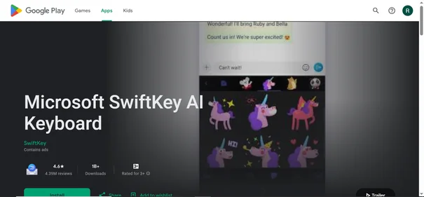 Microsoft SwiftKey AI Keyboard