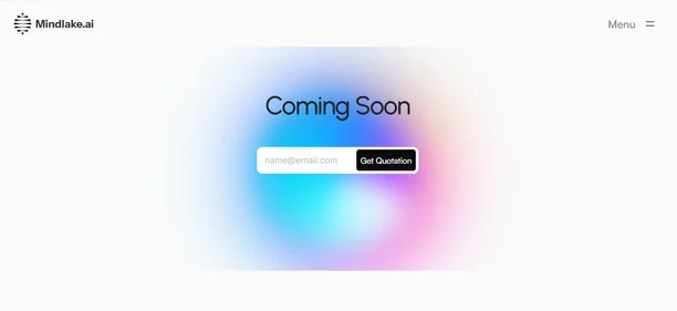 Mindlake AI homepage