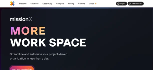 MissionX AI.home
