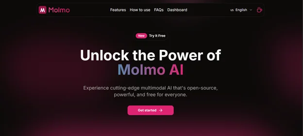 Molmo homepage