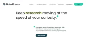NotedSource (Litesource AI) homepage