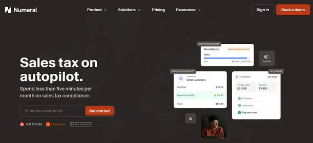Numeral homepage
