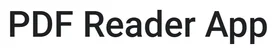 PDF Reader App