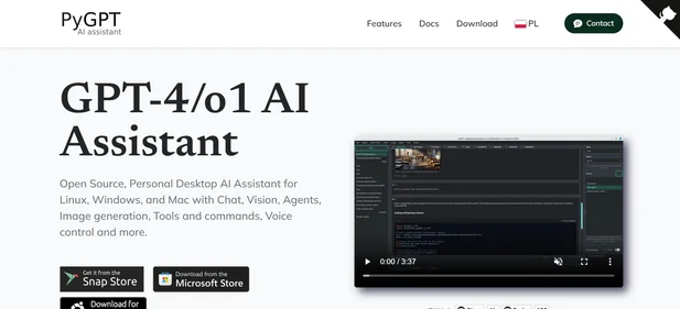 PYGPT homepage