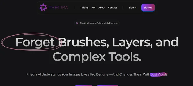 Phedra X homepage