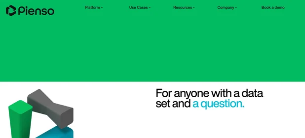 Pienso homepage