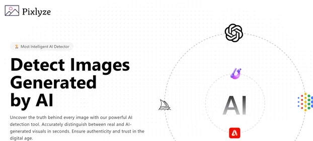 Pixlyze homepage