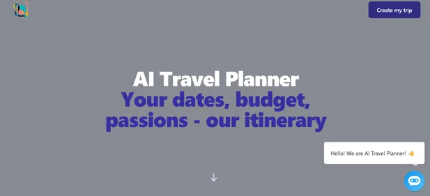 PlanMyTripNow homepage