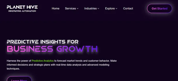 Planet Hive homepage