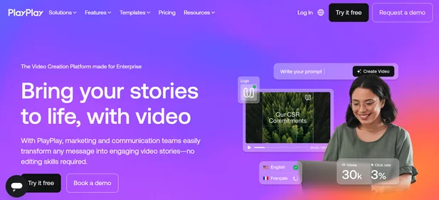 PlayPlay homepage