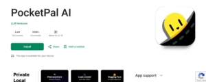 PocketPal AI homepage