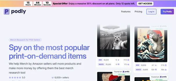 Podly homepage