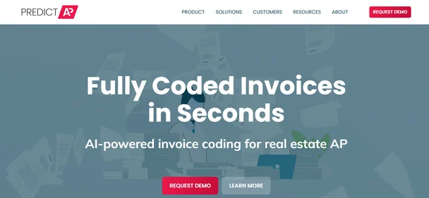 PredictAP homepage