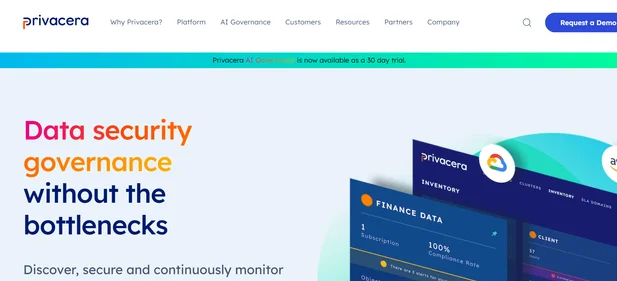 Privacera homepage