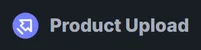 Product Upload logo
