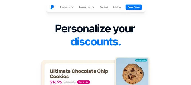 Promi AI homepage