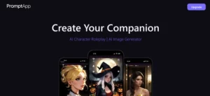 PromptAI App homepage