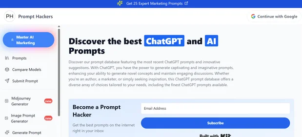PromptHackers homepage
