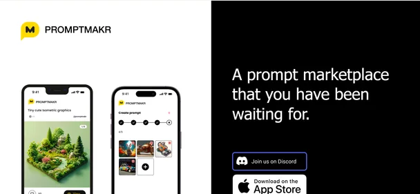 PromptMakr homepage