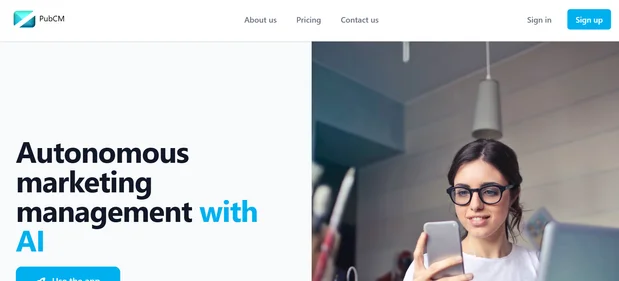 PubCM homepage