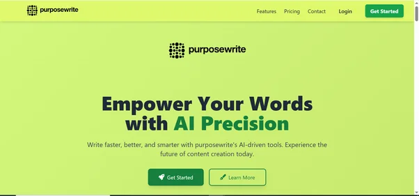 Purpose Write