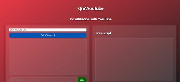 QnA YouTube homepage