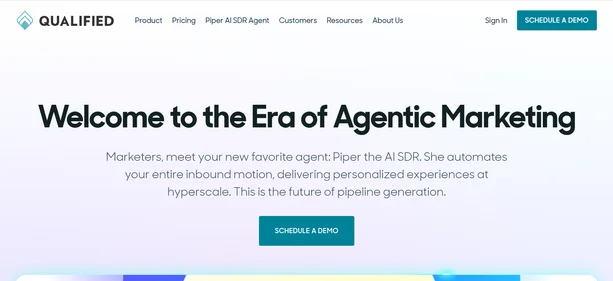 Qualified homepage